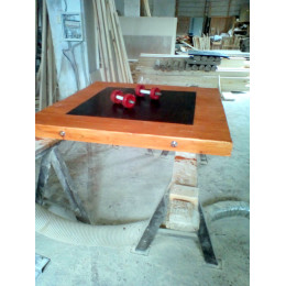 Помост 1,5х1,5х0,1м для гиревого спорта 