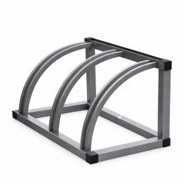 Велопарковка на 3 места, закруглённая