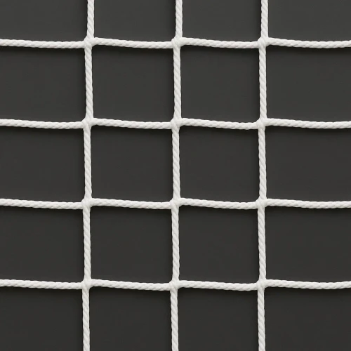Сетка заградительная 50x50 мм, нить 3,0 мм ПА (белая), нагрузка 127,1 кгс
